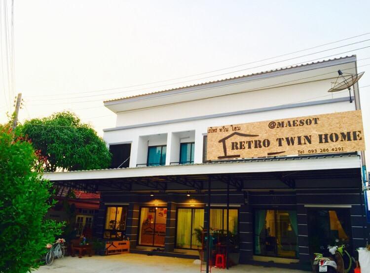 Retro Twin Home @Maesot Mae Sot Bagian luar foto