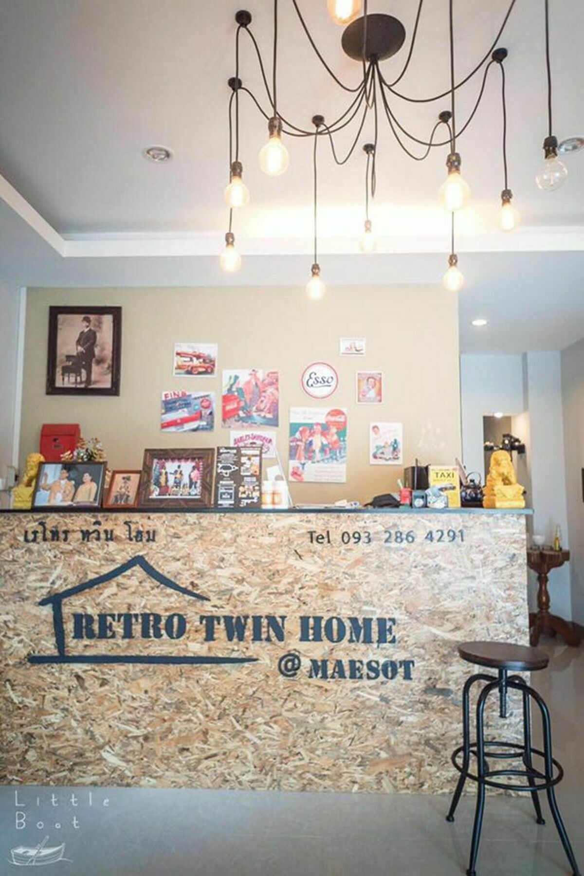 Retro Twin Home @Maesot Mae Sot Bagian luar foto
