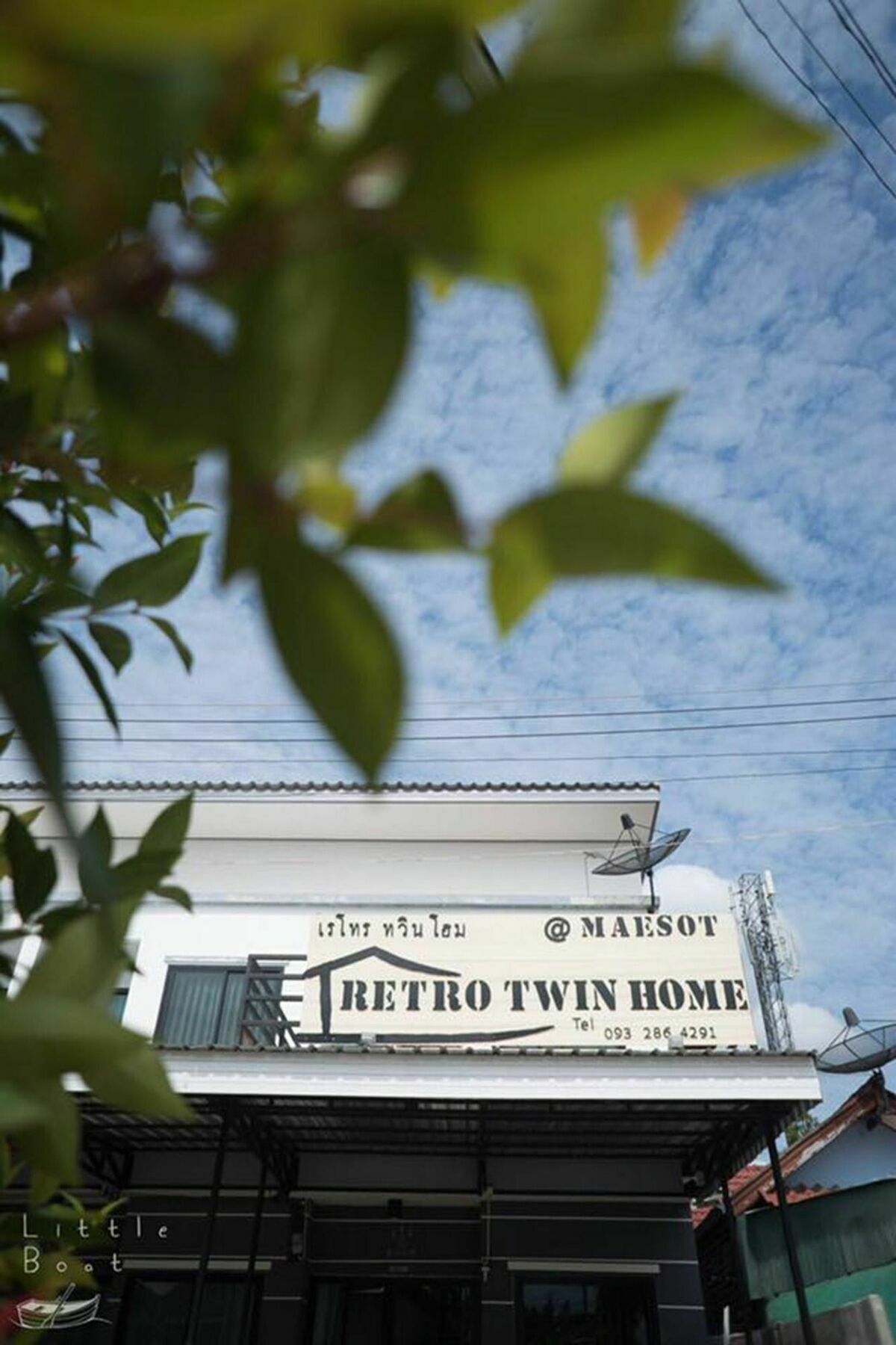 Retro Twin Home @Maesot Mae Sot Bagian luar foto
